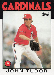 1986 Topps John Tudor #474