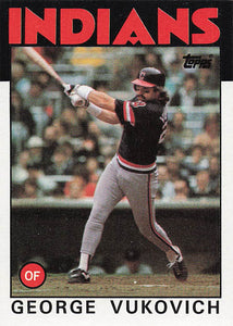 1986 Topps George Vukovich #483