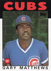 1986 Topps Gary Matthews #485
