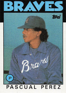 1986 Topps Pascual Perez #491