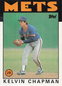 1986 Topps Kelvin Chapman #492