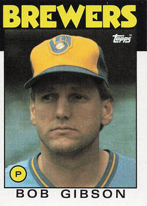 1986 Topps Bob Gibson #499