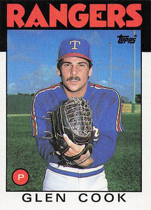 1986 Topps Glen Cook #502 RC