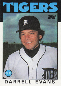 1986 Topps Darrell Evans #515