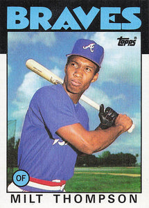1986 Topps Milt Thompson #517 RC
