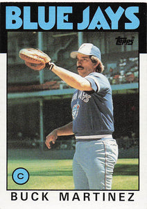1986 Topps Buck Martinez #518