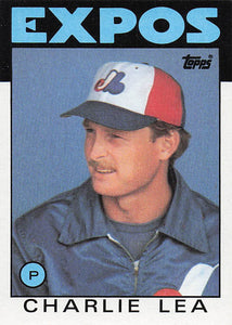 1986 Topps Charlie Lea #526