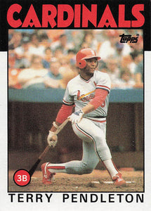 1986 Topps Terry Pendleton #528