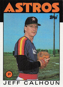 1986 Topps Jeff Calhoun #534 RC