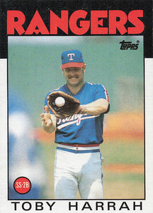 1986 Topps Toby Harrah #535