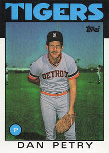 1986 Topps Dan Petry #540