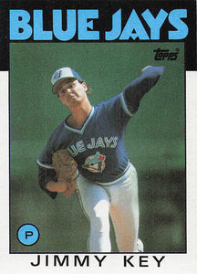 1986 Topps Jimmy Key #545