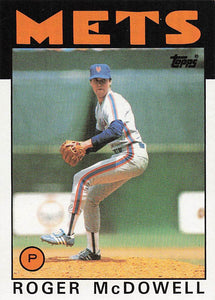 1986 Topps Roger McDowell #547 RC