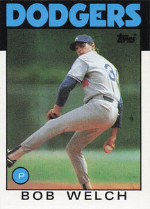 1986 Topps Bob Welch #549