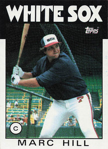 1986 Topps Marc Hill #552