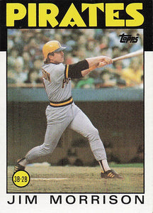 1986 Topps Jim Morrison #553