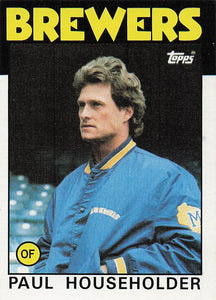 1986 Topps Paul Householder #554