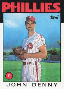 1986 Topps John Denny #556