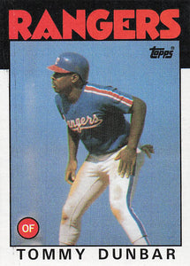 1986 Topps Tommy Dunbar #559