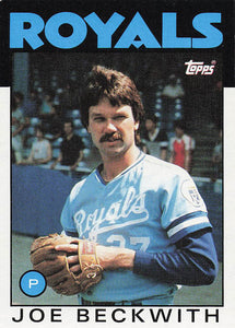 1986 Topps Joe Beckwith #562