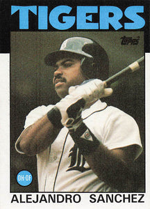 1986 Topps Alejandro Sanchez #563