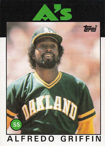 1986 Topps Alfredo Griffin #566