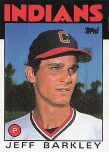 1986 Topps Jeff Barkley #567 RC