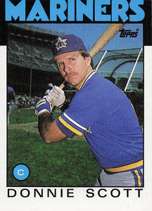 1986 Topps Donnie Scott #568