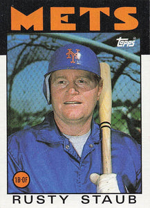 1986 Topps Rusty Staub #570
