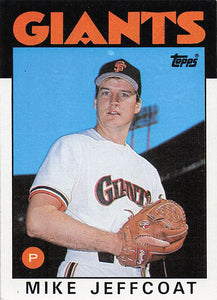 1986 Topps Mike Jeffcoat #571