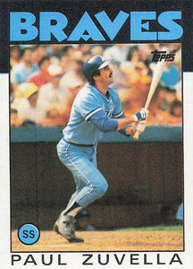 1986 Topps Paul Zuvella #572