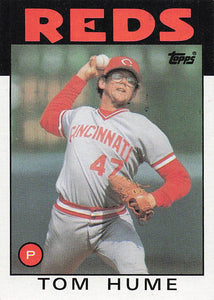 1986 Topps Tom Hume #573