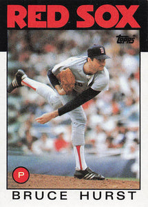 1986 Topps Bruce Hurst #581