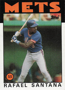 1986 Topps Rafael Santana #587