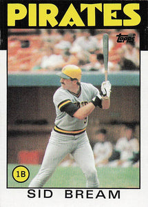 1986 Topps Sid Bream #589