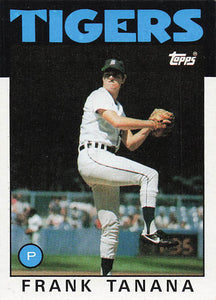 1986 Topps Frank Tanana #592