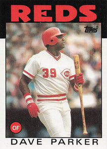 1986 Topps Dave Parker #595