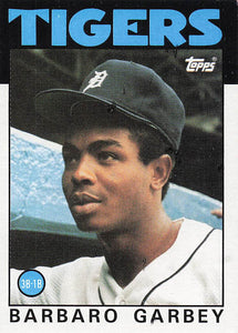1986 Topps Barbaro Garbey #609