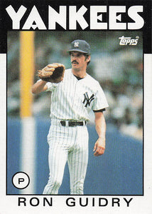1986 Topps Ron Guidry #610