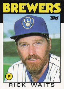 1986 Topps Rick Waits #614