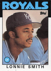 1986 Topps Lonnie Smith #617