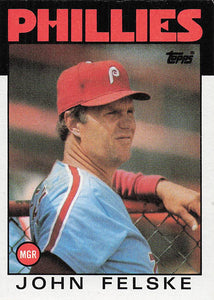 1986 Topps John Felske #621