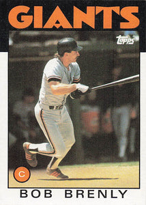 1986 Topps Bob Brenly #625