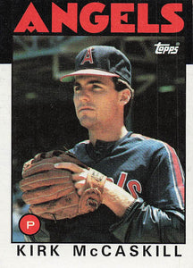 1986 Topps Kirk McCaskill #628 RC