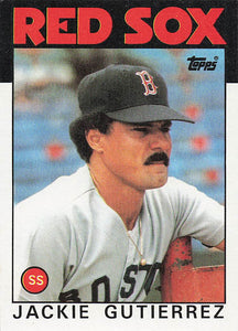 1986 Topps Jackie Gutierrez #633