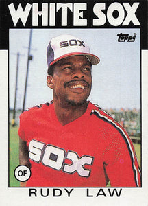 1986 Topps Rudy Law #637