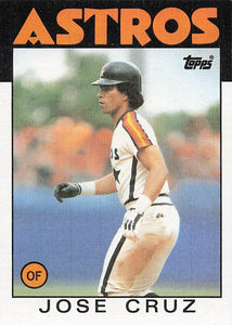 1986 Topps Jose Cruz #640
