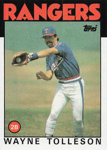 1986 Topps Wayne Tolleson #641