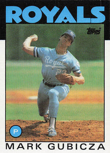 1986 Topps Mark Gubicza #644