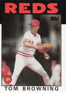 1986 Topps Tom Browning #652